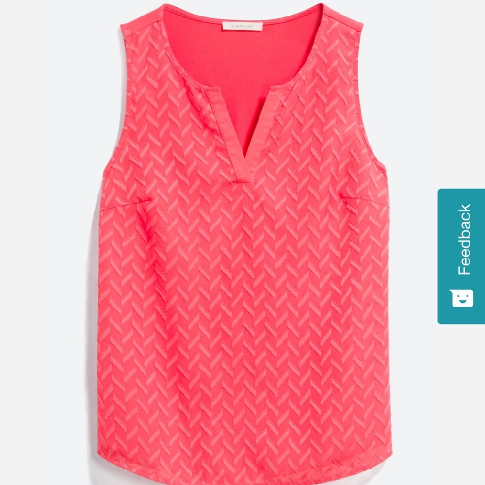 NWT Coral V-Neck Tank Top